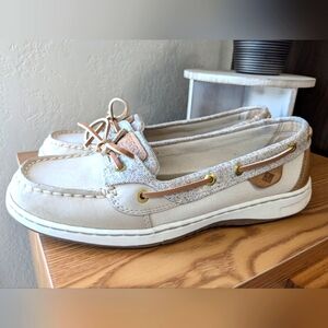 Sperry Angelfish Top Sider Boat Shoes Slip On Loafers 8.5
